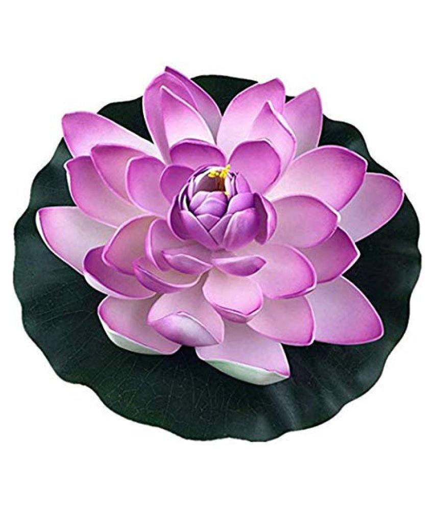 Novus Lotus Purple Artificial Flowers Pack of 1 Buy