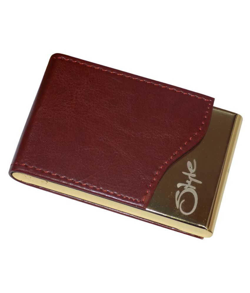     			Style 98 Brown Card Holder