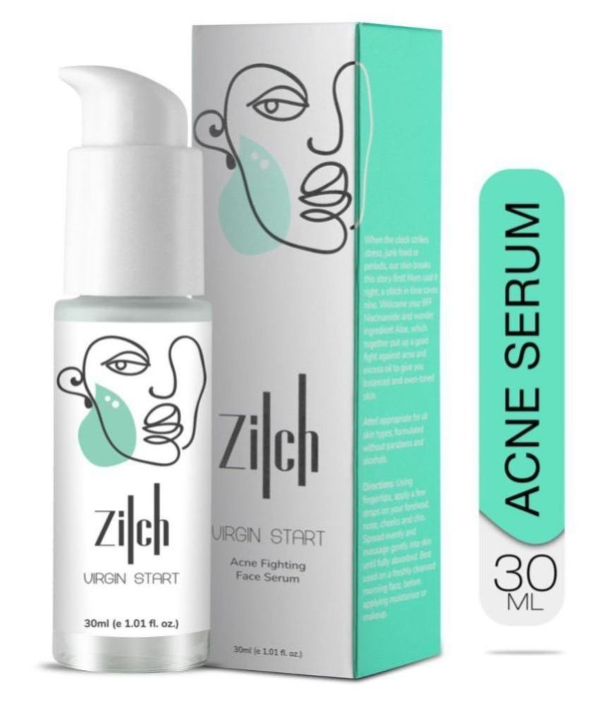 Zilch Virgin Start Anti Acne Face Serum with Tea Tree, Aloe Vera