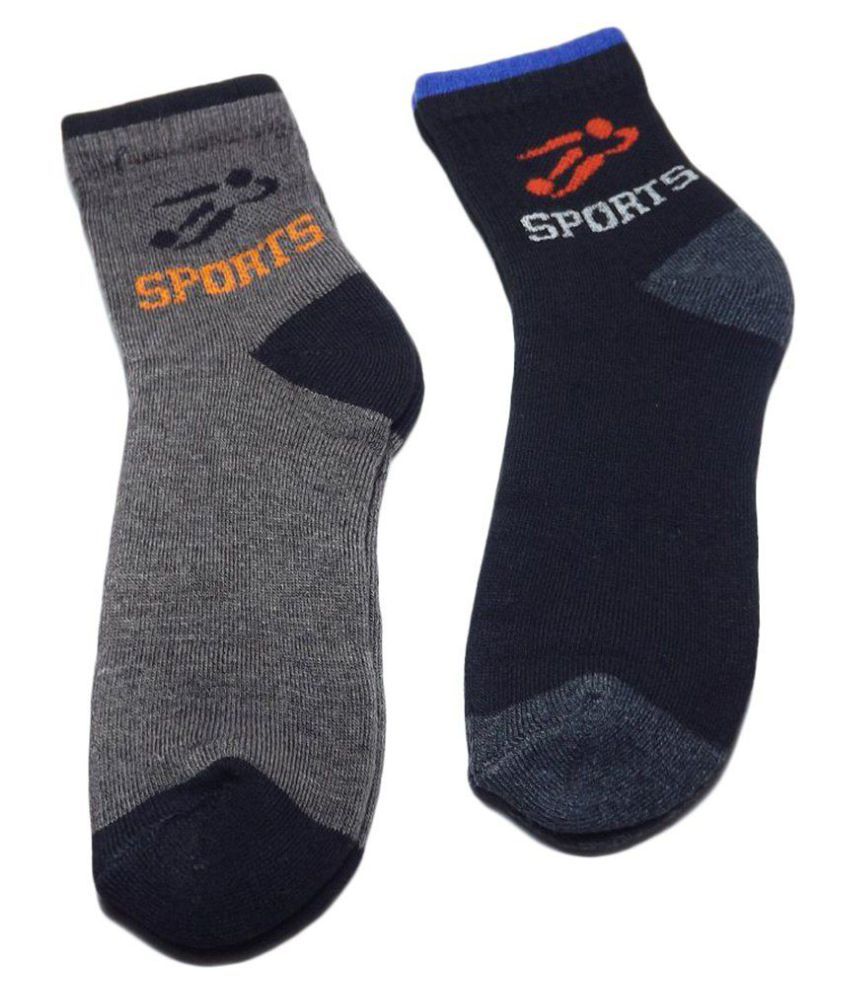 Sports Socks Multi Sports Ankle Length Socks Pack of 6 Buy Online at
