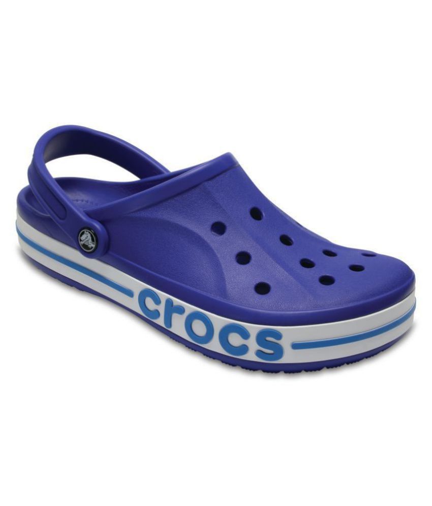 mens crocs blue