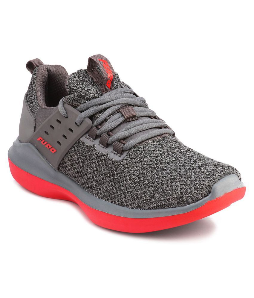 Red Chief W3023 Gray Running Shoes 