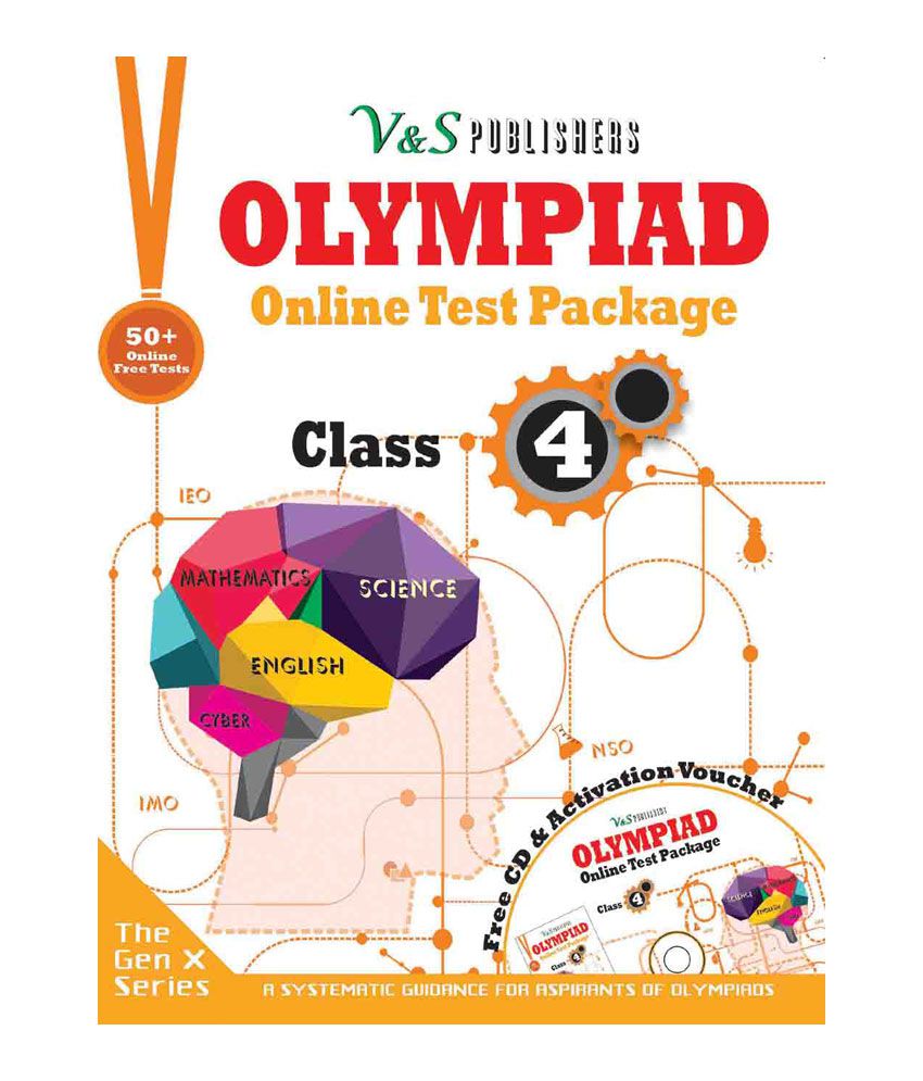     			Oympiad Online Test Package Class 4 (Free CD With Activation Voucher)