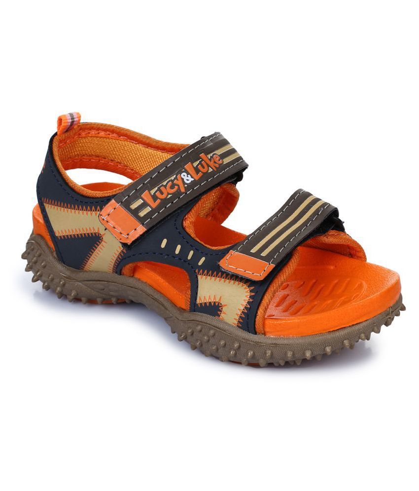     			Lucy & Luke By Liberty BEN-10_Orange Kids Casual Sandal