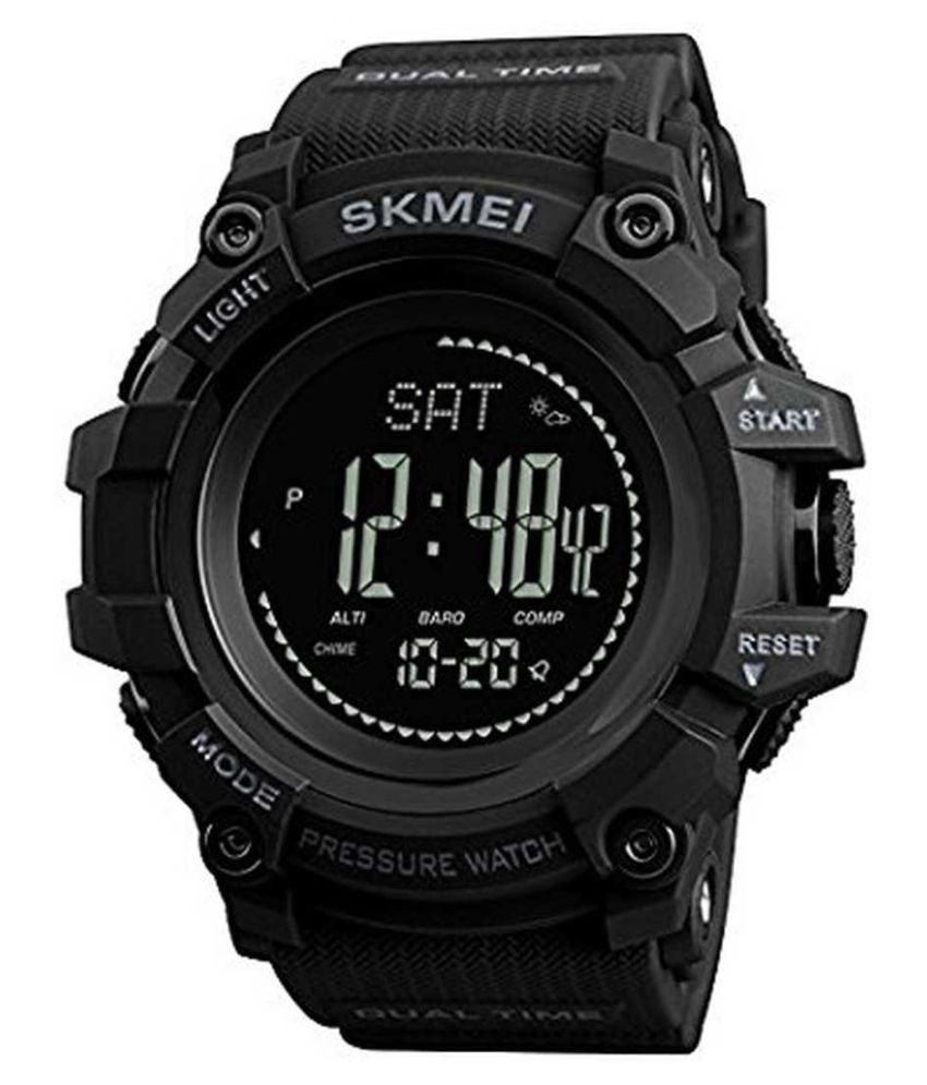     			Skmei SKM-1358-BLACK Silicon Digital Men's Watch