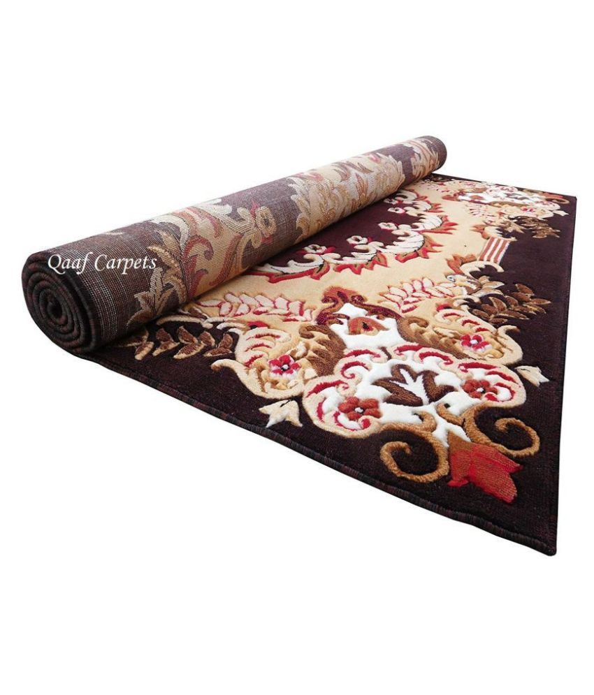 Qaaf Multi Wool Carpet Traditional 6x9 Ft Buy Qaaf Multi Wool Carpet