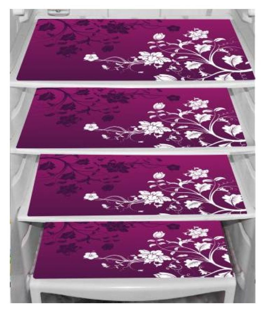 Revexo Set Of 4 Pvc Multi Fridge Mats 17 X 12 In Buy Revexo Set Of 4 Pvc Multi Fridge Mats 17 X 12 In Online At Low Price Snapdeal