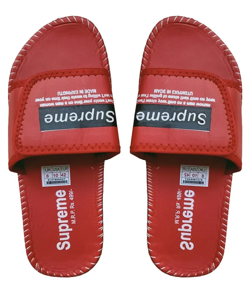 Supreme Flip Flops - Buy Supreme Flip Flops Online at Best Price