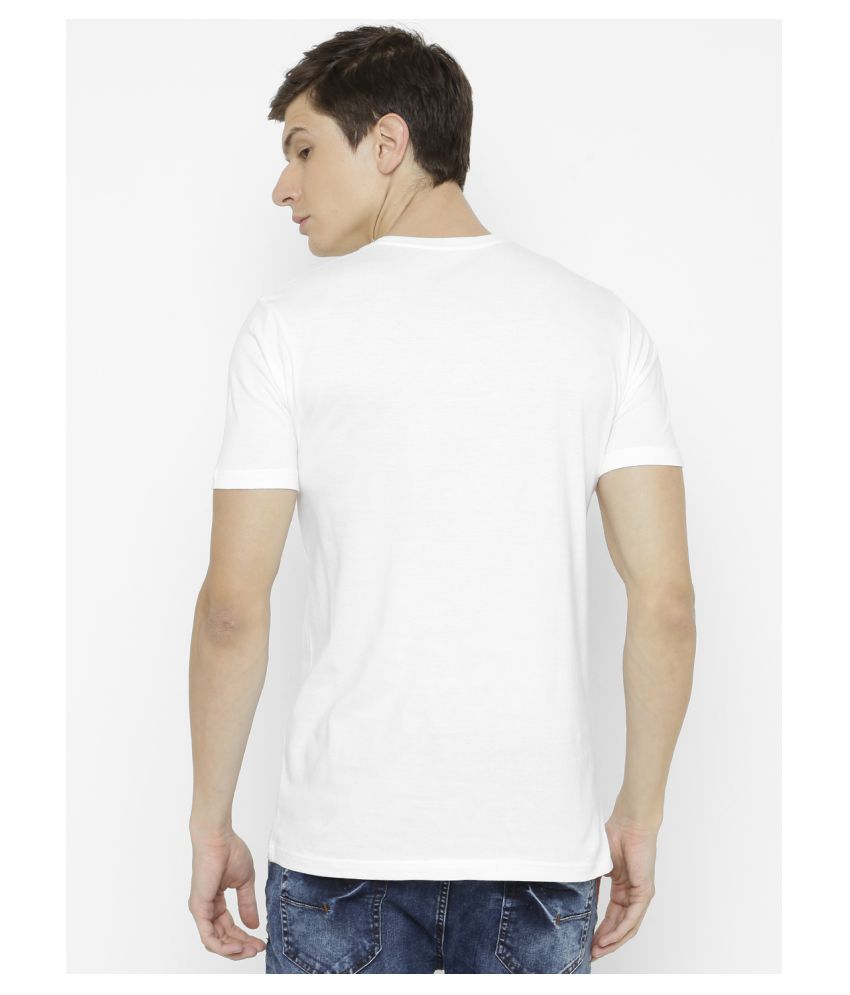 Elegance White Cotton Blend T-Shirt Single Pack - Buy Elegance White ...