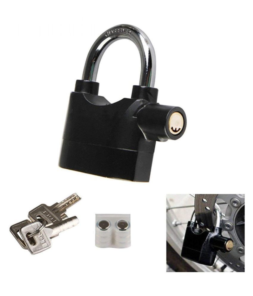 SECURE Anti Theft Motion Sensor Alarm Lock (Black) Price in India Buy