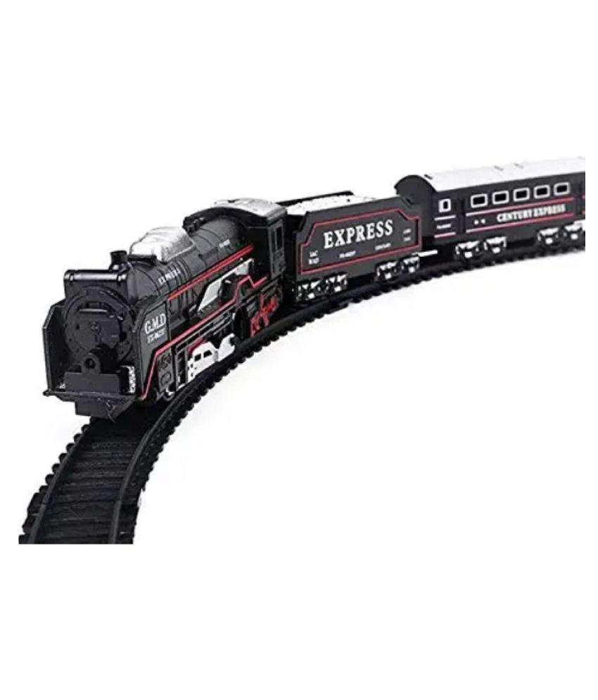 baby kids branded train High speed Train with flyovers and track