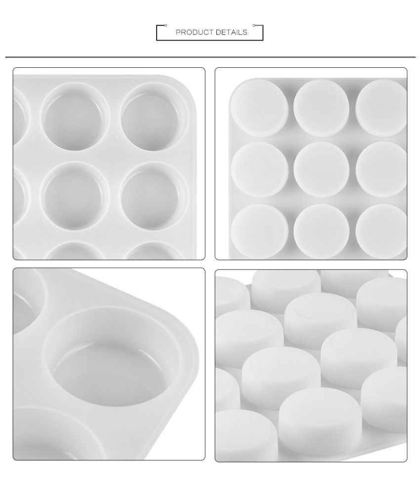 Purenso Silicone Sweet Moulds 1200 mL Buy Online at Best Price in