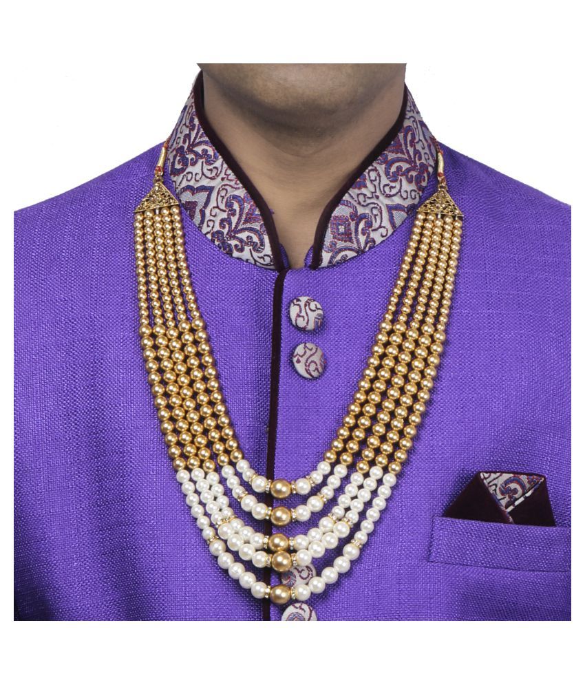Groom Mala for Sherwani Men's Jewellery 