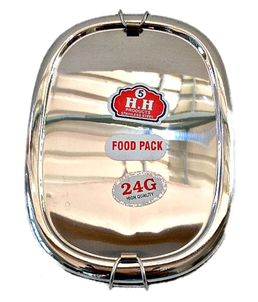 Hh Silver Lunch Box Buy Online at Best Price in India Snapdeal