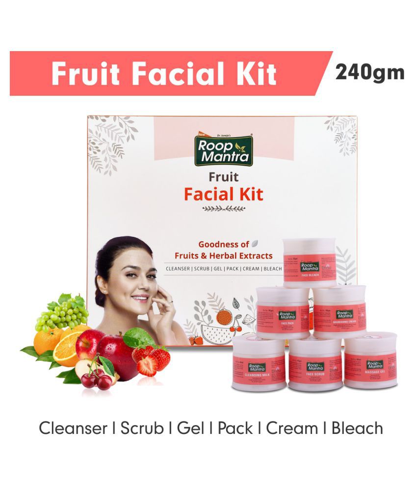 Roop Mantra - Skin Rejuvenation Facial Kit For All Skin Type ( Pack of 6 )