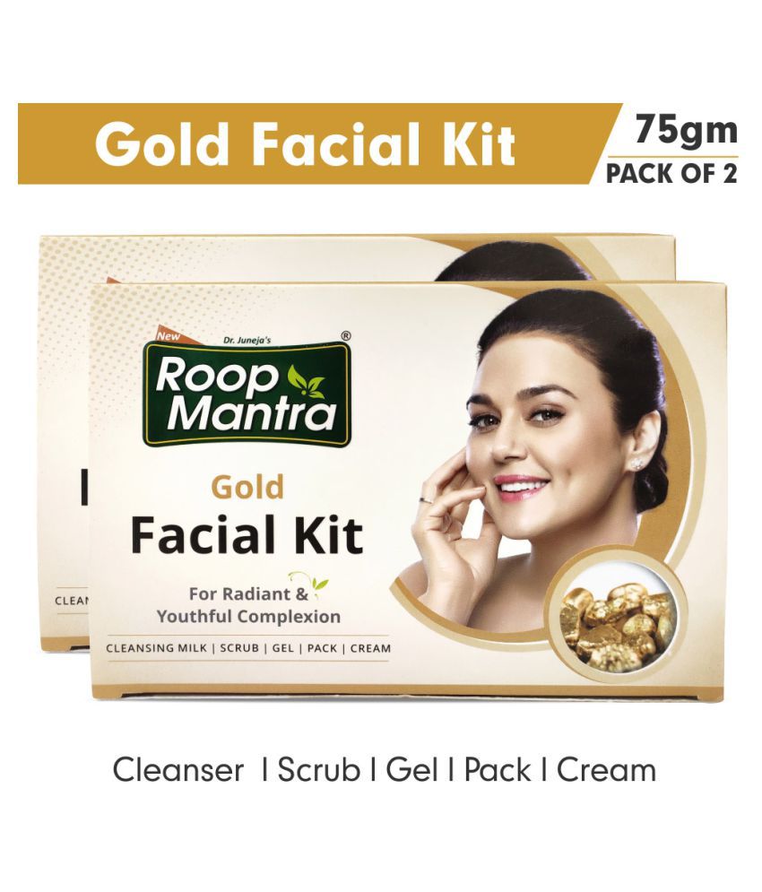 Roop Mantra - Natural Glow Facial Kit For All Skin Type ( Pack of 1 )