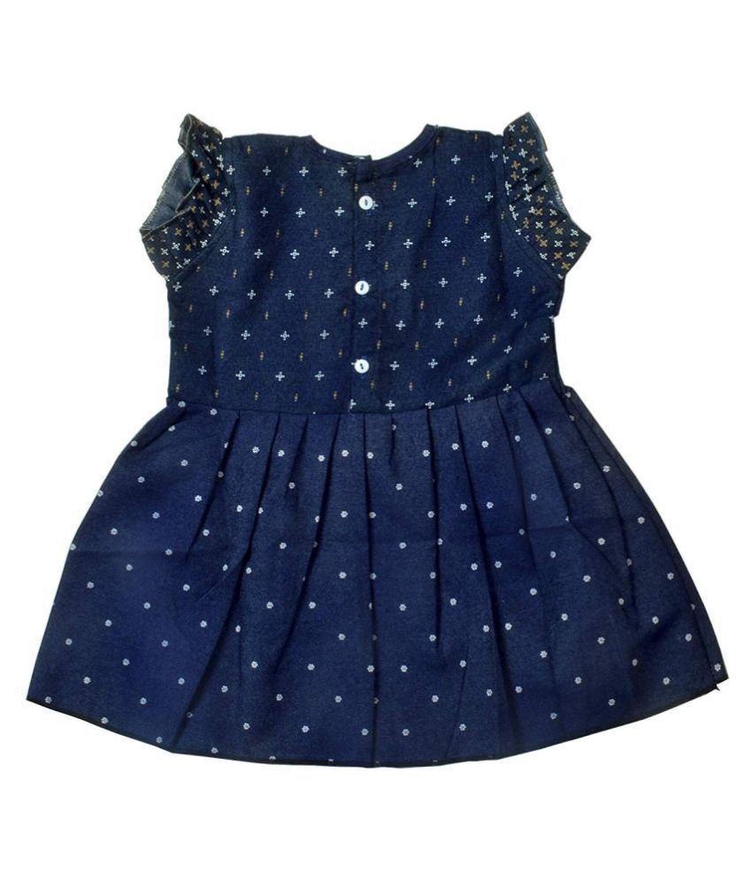 Buy Sathiyas Girls Denim Frocks Online at Best Price in India - Snapdeal