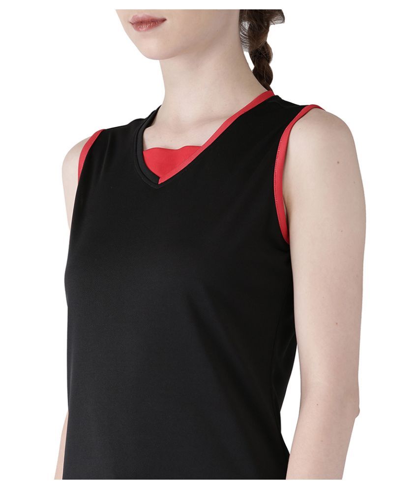 Buy 2go Black Polyester Tank Tops Online at Best Prices in India - Snapdeal