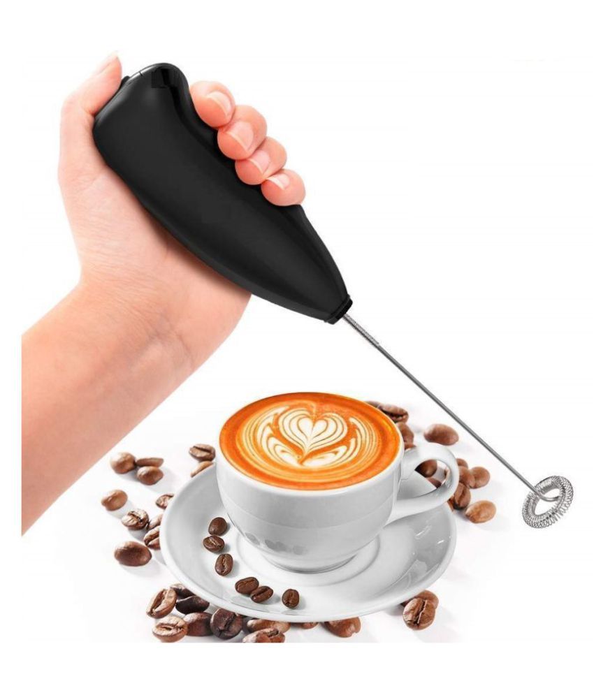 SHIKHARRETAILS Hand Blender Mixer Froth Whisker Latte Maker for Milk