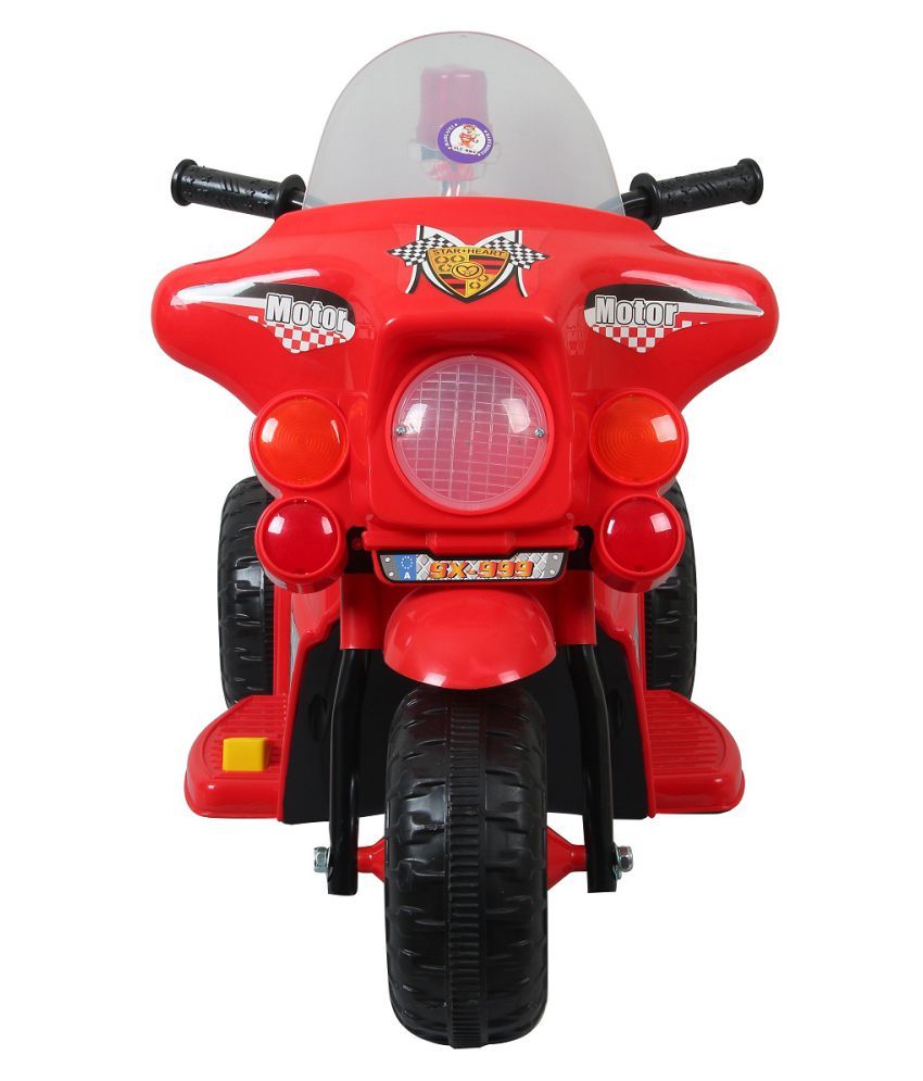 police battery motorbike