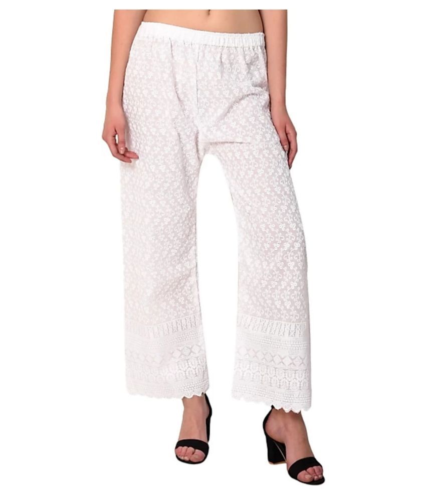 Buy Saphal Cotton Palazzos Online at Best Prices in India - Snapdeal