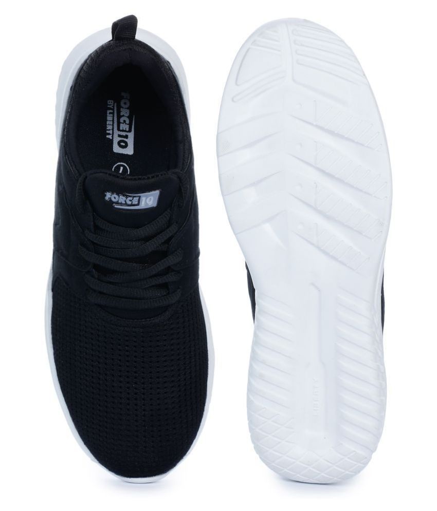 liberty black sports shoes