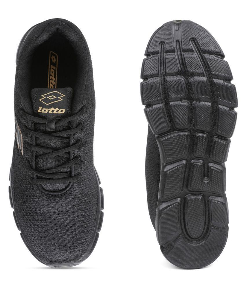 Lotto VERTIGO Black Running Shoes - Buy Lotto VERTIGO Black Running ...
