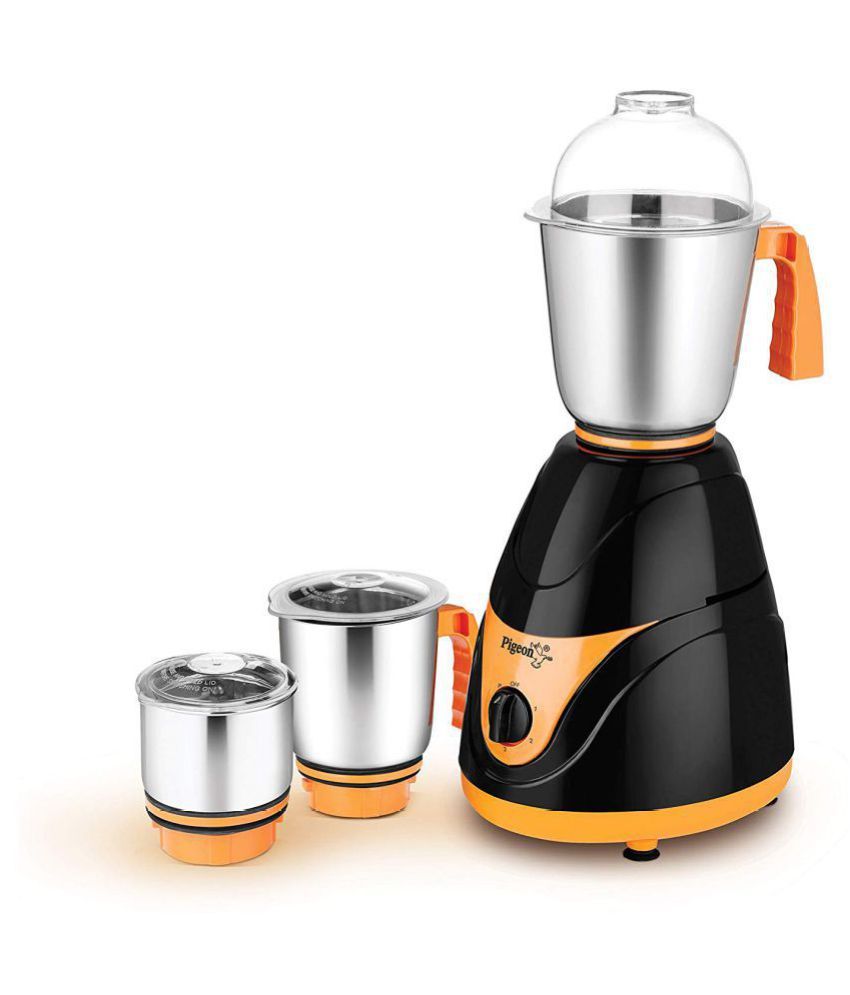PIGEONS BLACK PEARL MX7 750 Watt 3 Jar Mixer Grinder Price in India