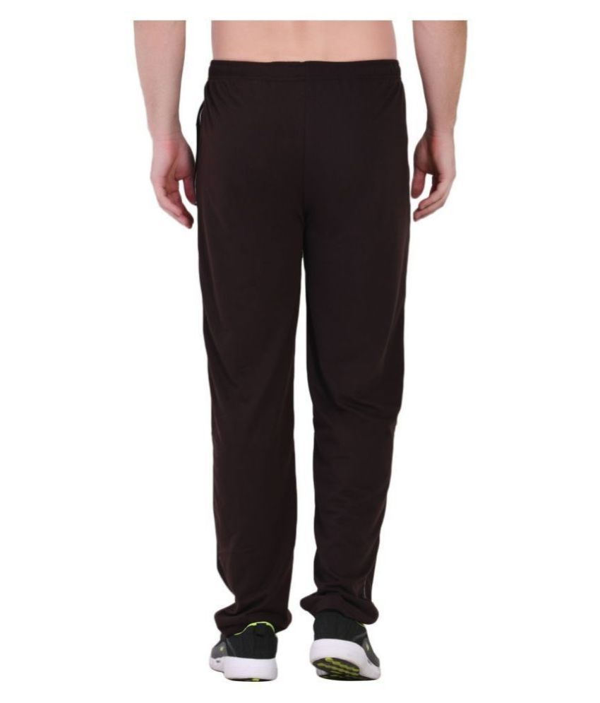 brown track pants mens