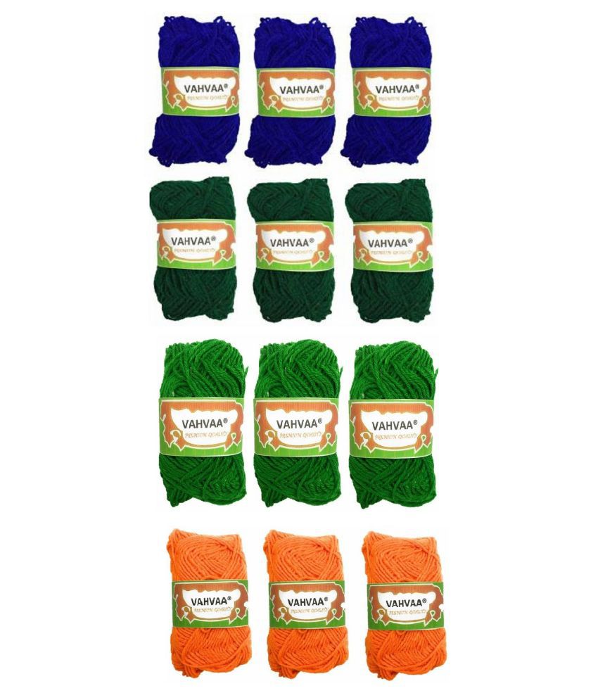 Download Vahvaa Hand Crochet Knitting Art Craft Soft Fingering Hook Yarn, Needle Knitting Thread Dyed ...