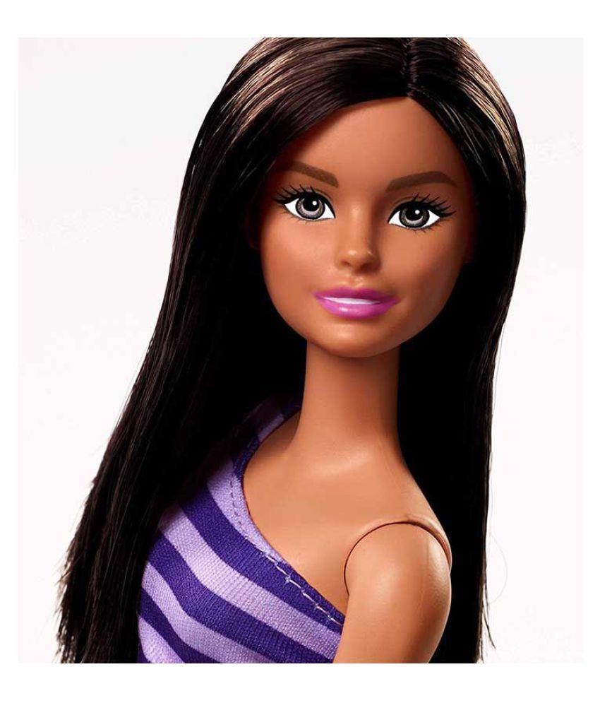 violet barbie doll