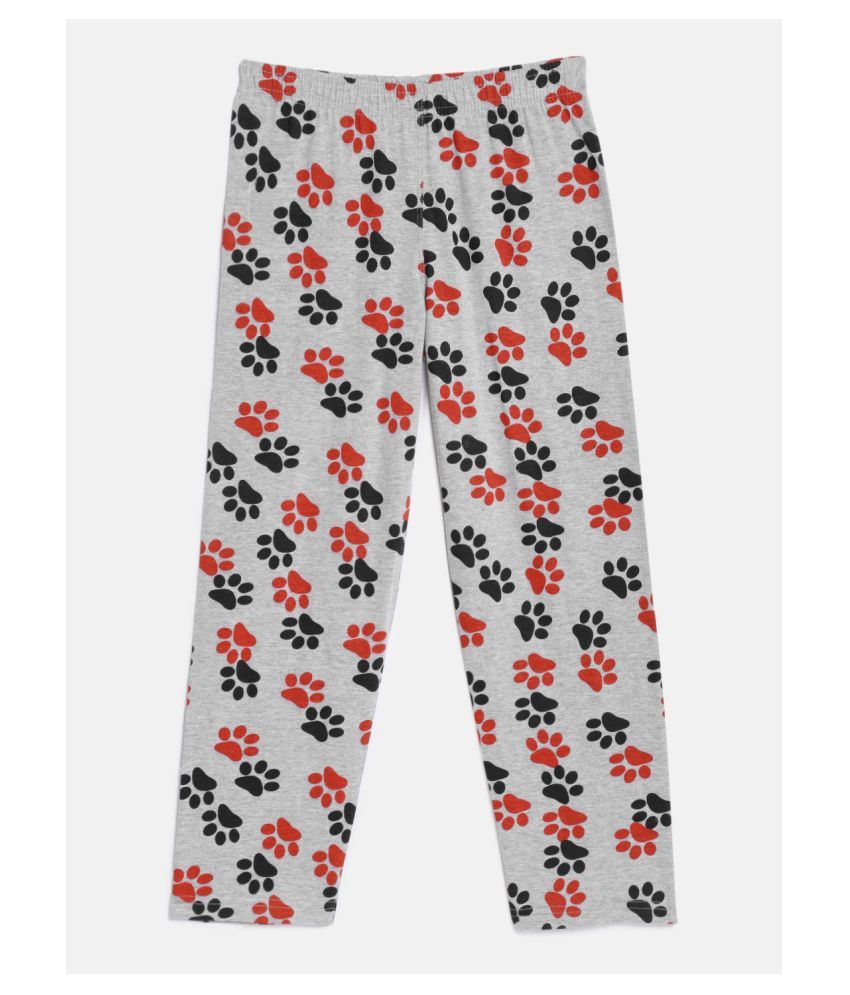     			Sini Mini girls multicolor printed cotton pant (Pack of 1).