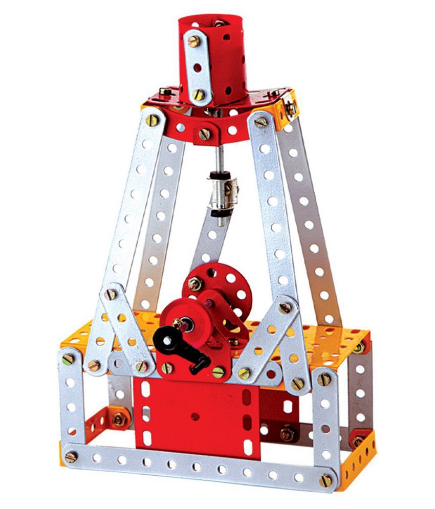 Toykraft Advanced Set Metal Construction Diy Kit Mechanics Made