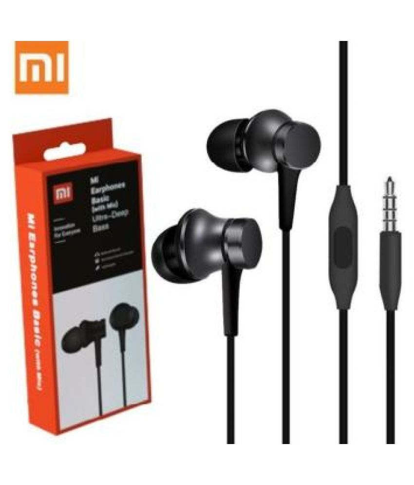 mi earphones basic with mic ultra deep bass price