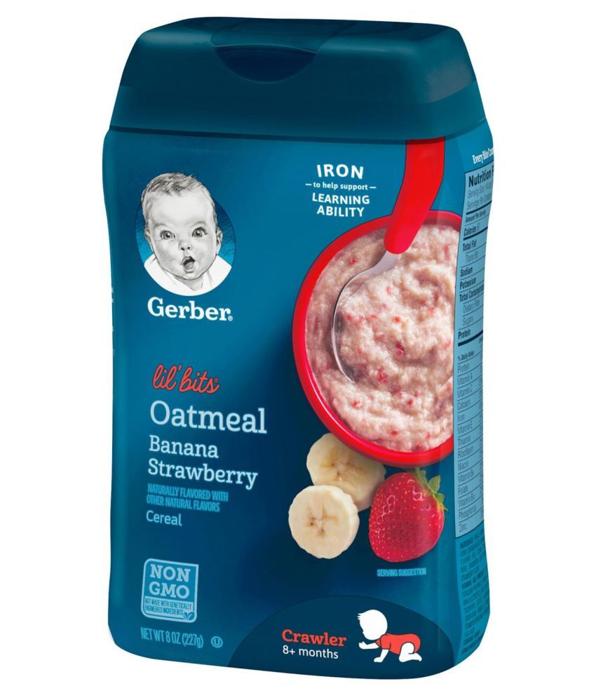 Gerber Fruits and grains Infant Cereal for 6 Months + ( 227 gm ) Pack