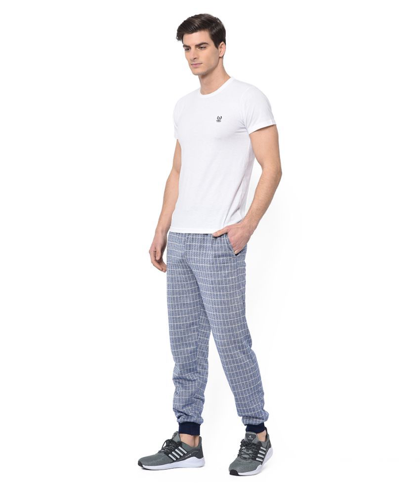 cotton blend joggers for men