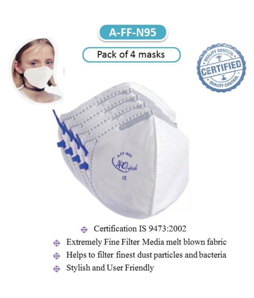 Amazelife Airofresh A Ff N95 Mask Set Of 4 Airofresh A Ff N95