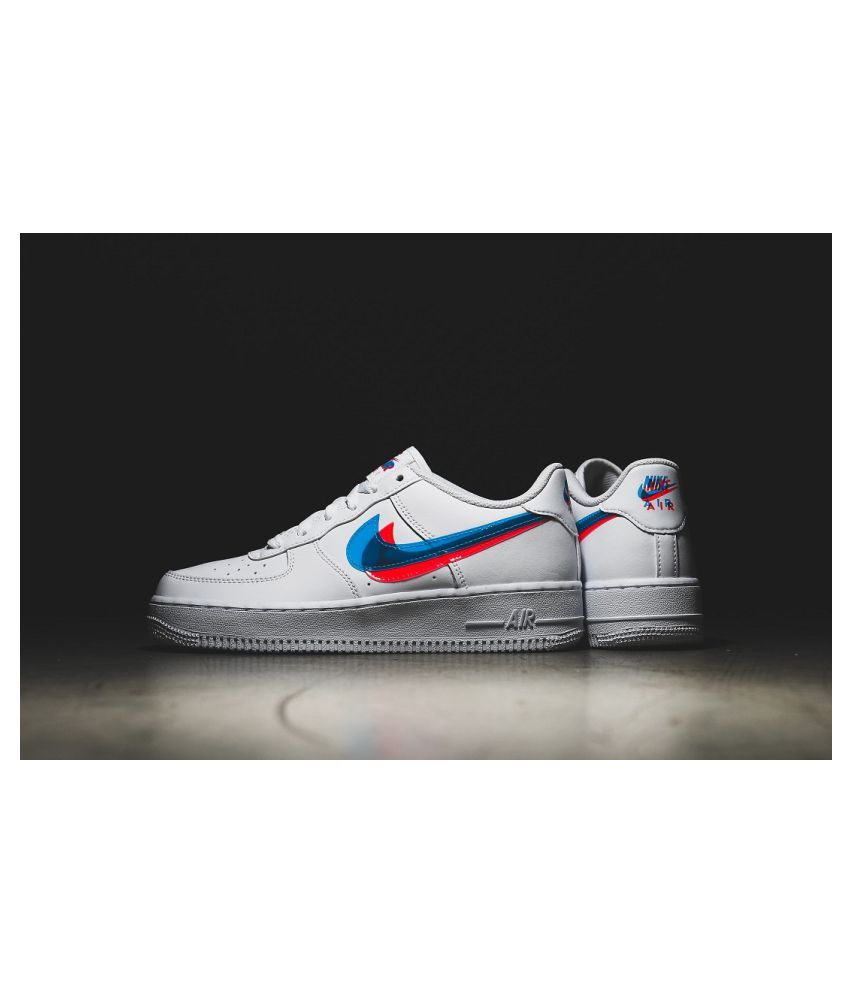 Air Force 1 3D Glasses Low ankle Unisex White: Buy Online at Best Price on  Snapdeal