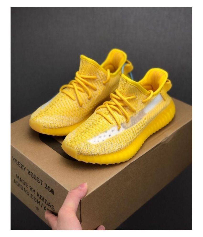 yellow reflective yeezy