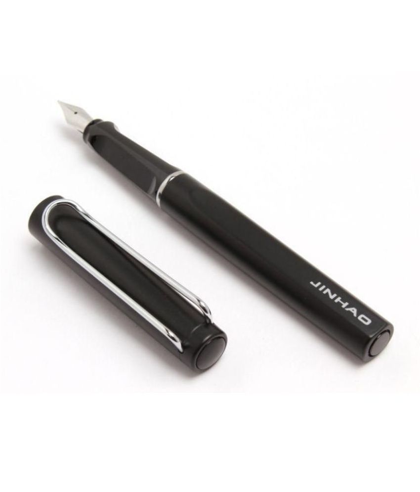     			Exclusive Jinhao 599 Shine Black Fountain Pen With Medium Nib