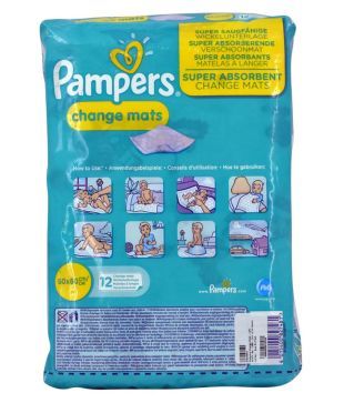 pampers change mats