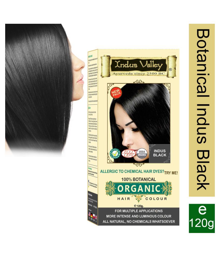     			Indus Valley Botanical Hair Color Indus Black Pack 1