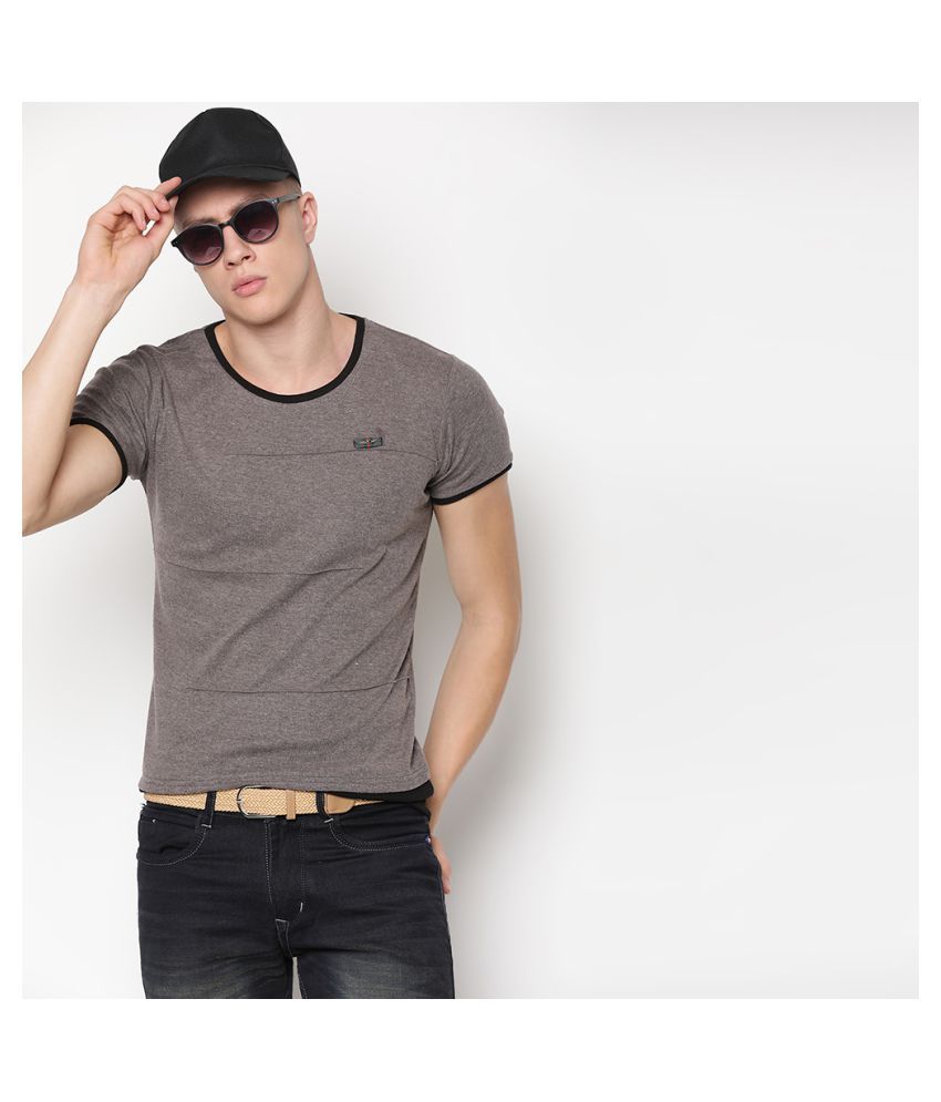 V2 Cotton Viscose Maroon Plain Polo T Shirt - Buy V2 Cotton Viscose ...