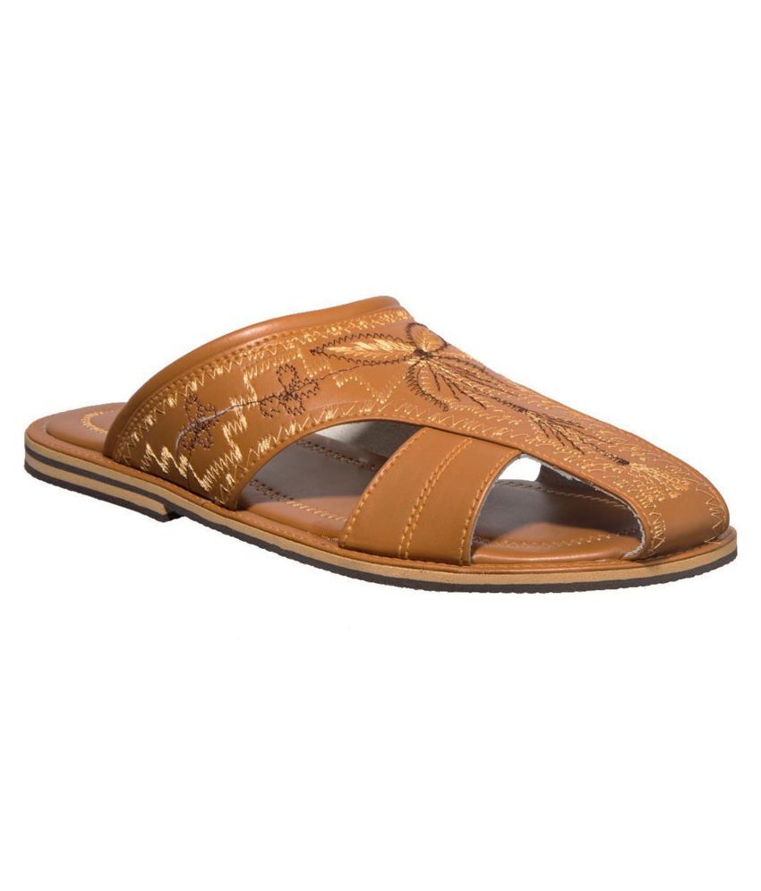 KHADIM Tan Kolhapuri Chappal - Buy KHADIM Tan Kolhapuri Chappal Online at  Best Prices in India on Snapdeal