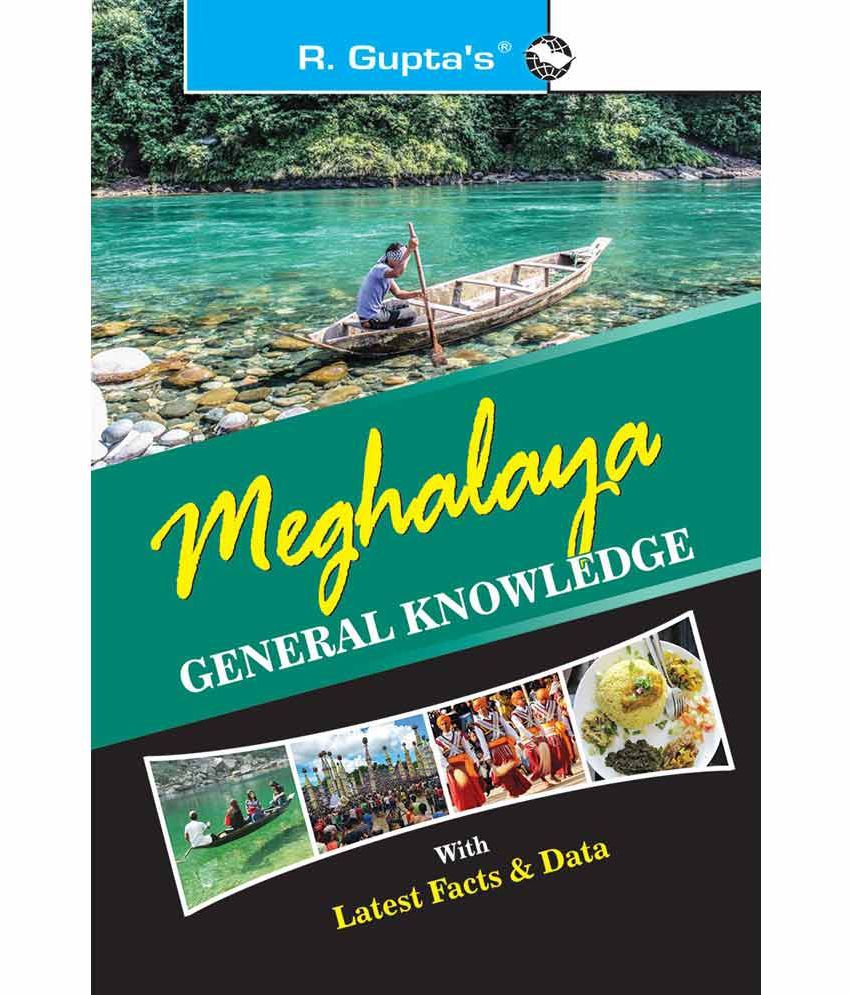 Meghalaya General Knowledge with Latest Facts Data Buy Meghalaya
