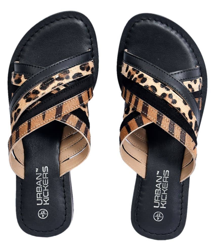 Urban Kickers Black Flats Price in India- Buy Urban Kickers Black Flats