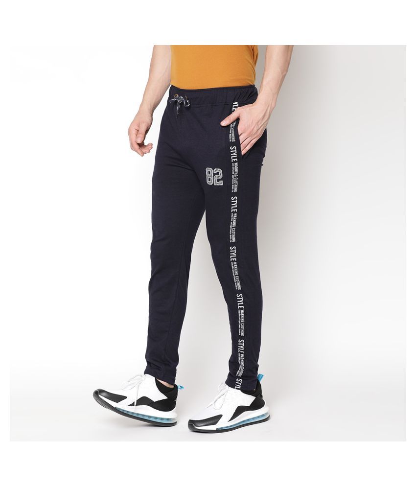 mens joggers navy blue