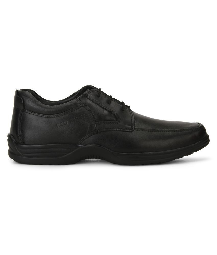 red chief shoes black leather