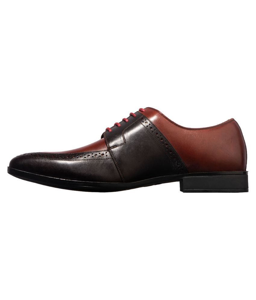 khadim brown formal shoes