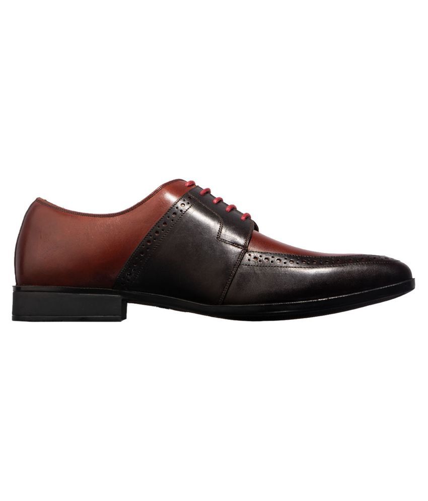 khadim brown formal shoes